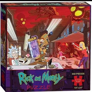 Rick and morty puzzle